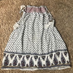 Old Navy floral tank top size medium